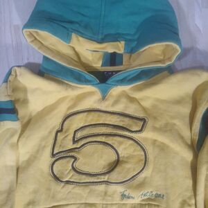 FUBU The Collection 05 Color Block Hoodie Sweatshirt